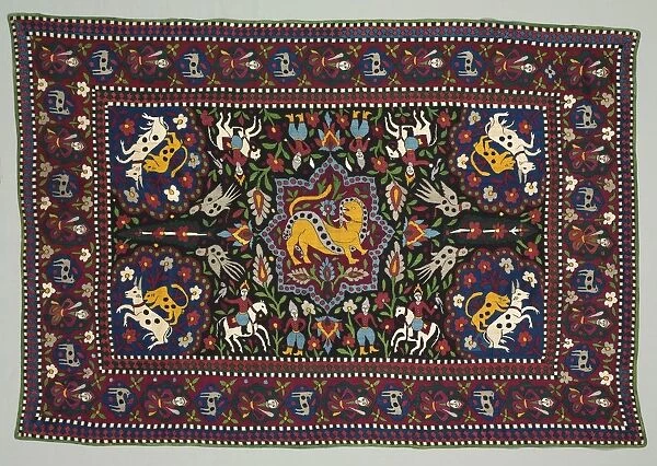 Ceremonial or summer floor cover, 1800s. Creator: Unknown