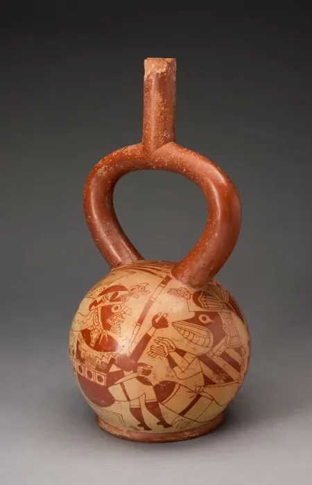 Framed Print : Ceremonial Vessel with Masked Deities, 100 B. C. / A. D. 500. Creator: Unknown Framed Print : Ceremonial Vessel with Masked Deities, 100 B. C. / A. D. 500. Creator: Unknown