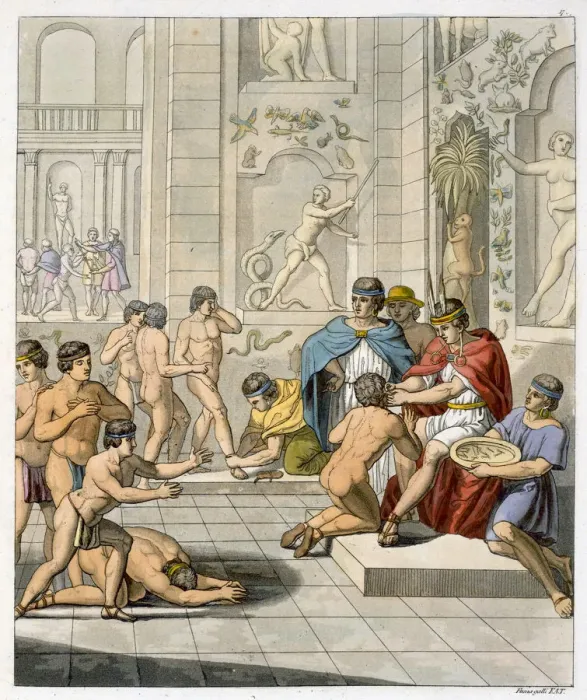 Framed Print : Ceremony in the Inca capital of Cuzco, Peru, c1820-1839. Artist: Jules Ferrario Framed Print : Ceremony in the Inca capital of Cuzco, Peru, c1820-1839. Artist: Jules Ferrario