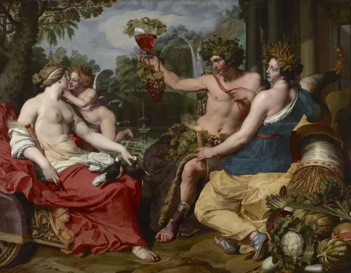 Framed Print : Ceres, Bacchus and Venus, 1605-1615 Framed Print : Ceres, Bacchus and Venus, 1605-1615