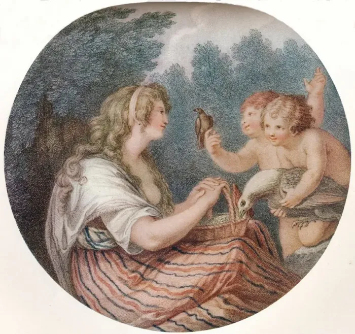 Framed Print : Ceres, c1747-1815, (1915). Artist: Francesco Bartolozzi