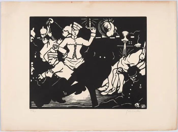 Framed Print : C'est la guerre (It's the war), 1915-1916. Creator: Vallotton, Felix Edouard (1865-1925) Framed Print : C'est la guerre (It's the war), 1915-1916. Creator: Vallotton, Felix Edouard (1865-1925)