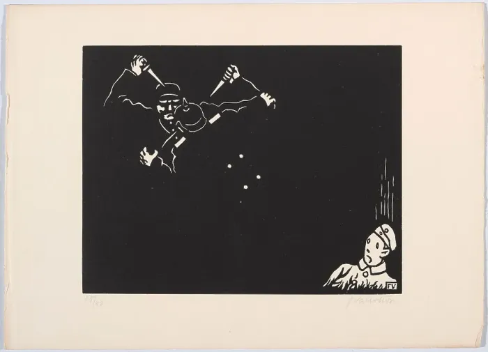 Framed Print : C'est la guerre (It's the war), 1915-1916. Creator: Vallotton, Felix Edouard (1865-1925) Framed Print : C'est la guerre (It's the war), 1915-1916. Creator: Vallotton, Felix Edouard (1865-1925)