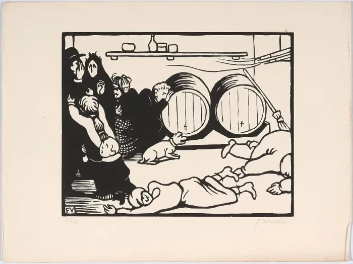 Framed Print : C'est la guerre (It's the war), 1915-1916. Creator: Vallotton, Felix Edouard (1865-1925) Framed Print : C'est la guerre (It's the war), 1915-1916. Creator: Vallotton, Felix Edouard (1865-1925)