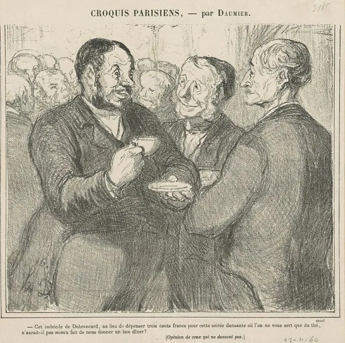 Framed Print : Cet imbécile de dubrancart... 19th century. Creator: Honore Daumier Framed Print : Cet imbécile de dubrancart... 19th century. Creator: Honore Daumier