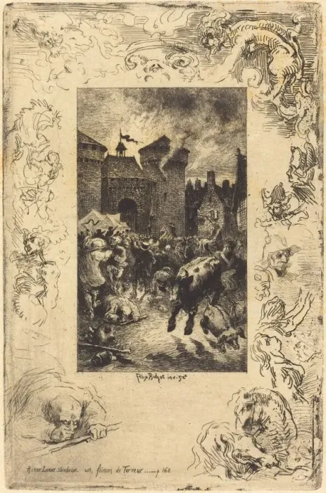 Framed Print : A cette lueur soudaine... (In the sudden gleam of light... ), 1878 Framed Print : A cette lueur soudaine... (In the sudden gleam of light... ), 1878