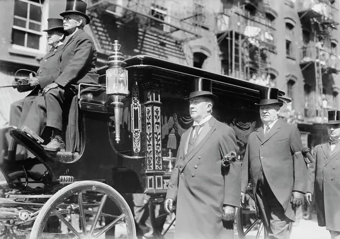 Framed Print : C.F. Murphy and Tom Foley, 1913. Creator: Bain News Service Framed Print : C.F. Murphy and Tom Foley, 1913. Creator: Bain News Service