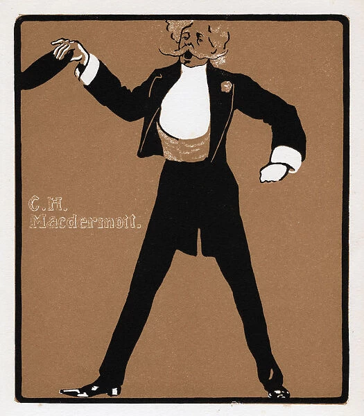 CH MacDermott (1845-1901), music hall star, late 19th century