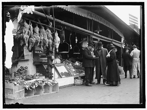 Chaconas Co. Market, P.K. between 1910 and 1921. Creator: Harris & Ewing. Chaconas Co. Market, P.K. between 1910 and 1921. Creator: Harris & Ewing