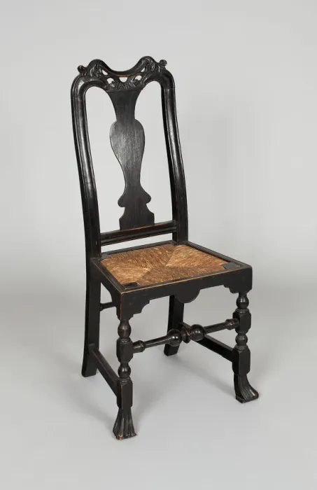 Framed Print : Side Chair, 1735 / 43. Creator: John Gaines Framed Print : Side Chair, 1735 / 43. Creator: John Gaines
