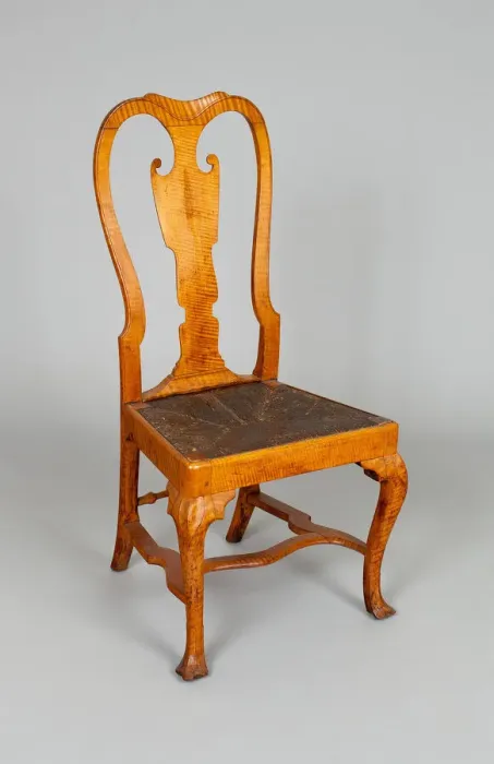 Framed Print : Side Chair, 1746 / 60. Creator: Unknown Framed Print : Side Chair, 1746 / 60. Creator: Unknown