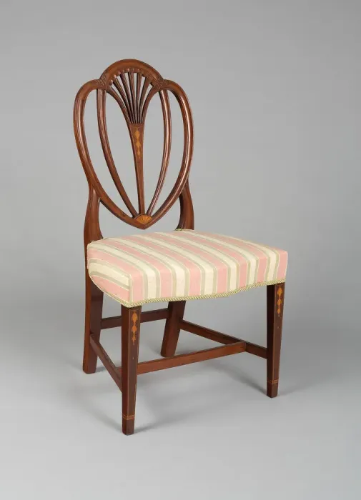 Framed Print : Side Chair, 1790 / 1800. Creator: Unknown Framed Print : Side Chair, 1790 / 1800. Creator: Unknown