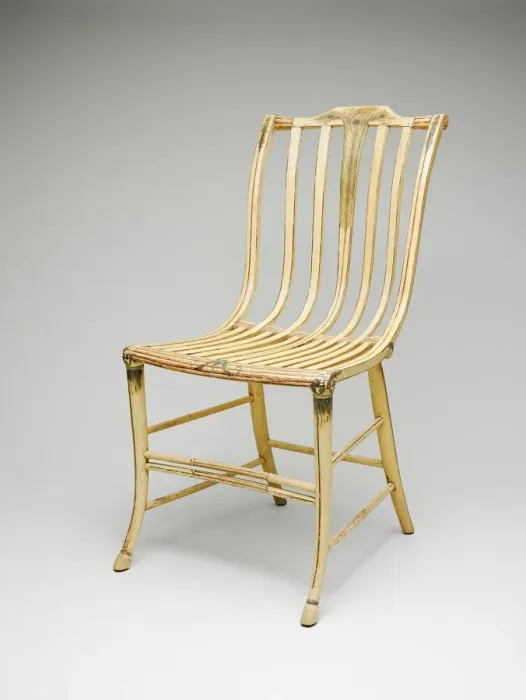 Framed Print : Side Chair, 1808 / 12. Creator: Samuel Gragg Framed Print : Side Chair, 1808 / 12. Creator: Samuel Gragg