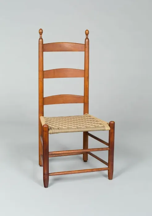 Framed Print : Side Chair, 1831 / 40. Creator: Shaker Colony Framed Print : Side Chair, 1831 / 40. Creator: Shaker Colony
