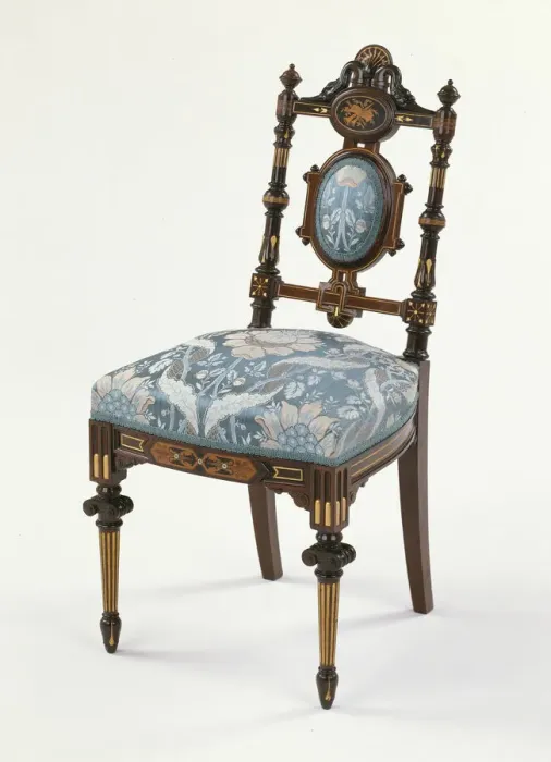 Framed Print : Side Chair, 1869 / 70. Creator: Herter Brothers Framed Print : Side Chair, 1869 / 70. Creator: Herter Brothers