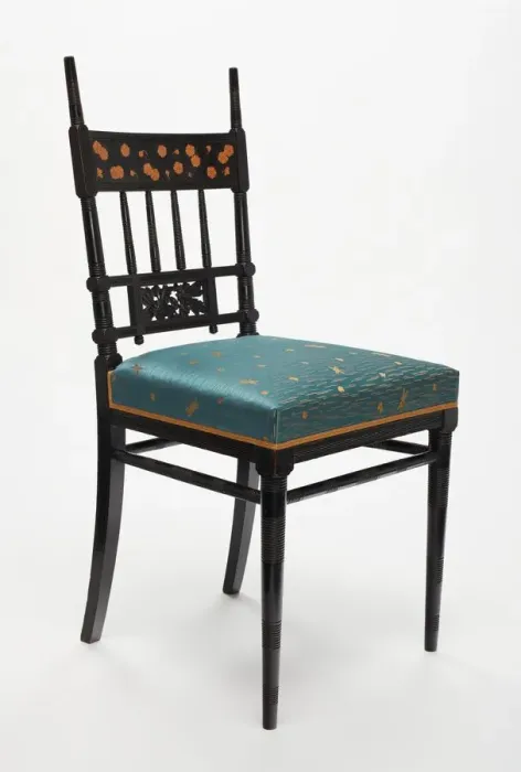Framed Print : Side Chair, 1877 / 85. Creator: Herter Brothers Framed Print : Side Chair, 1877 / 85. Creator: Herter Brothers