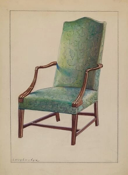 Side chair, 1935  /  1942. Creator: George Loughridge