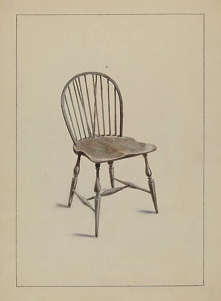 Chair, 1935 / 1942. Creator: Simon Weiss