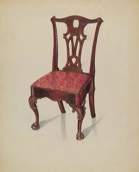 Chair, 1936. Creator: Ruth Bialostosky