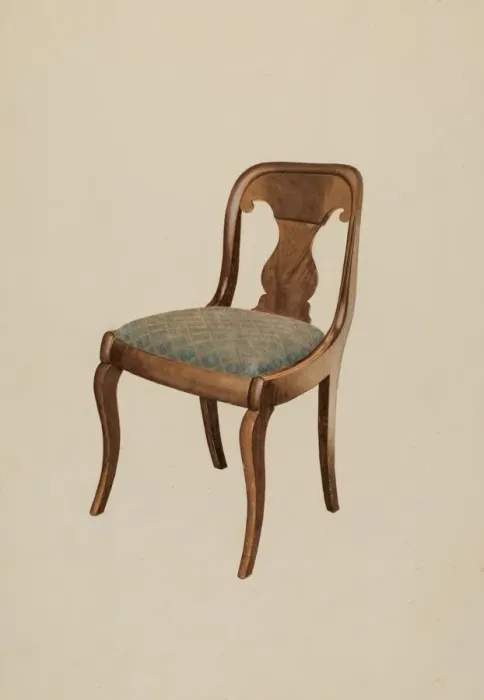 Framed Print : Chair, 1937. Creator: Henry Murphy Framed Print : Chair, 1937. Creator: Henry Murphy