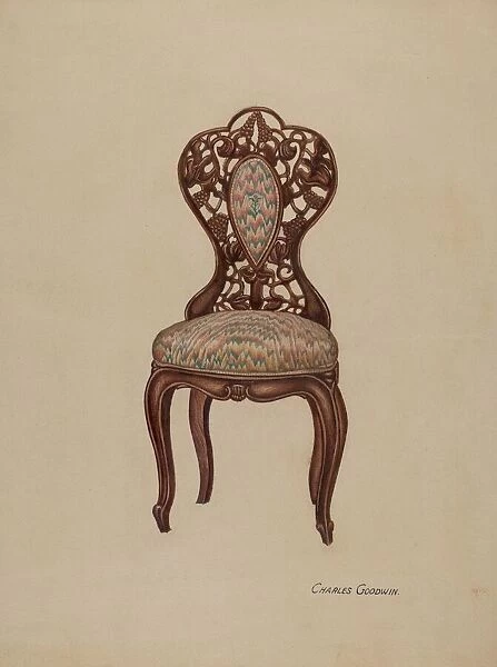 Chair, 1941. Creator: Charles Goodwin