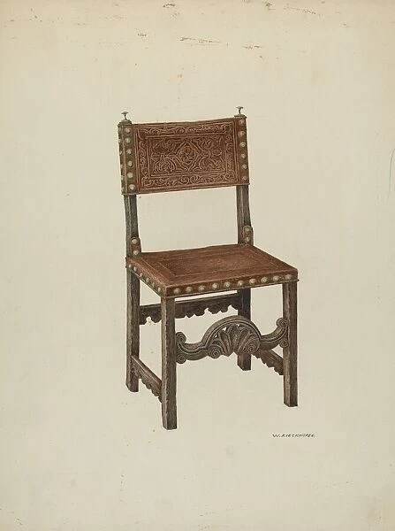 Chair, 1941. Creator: William Kieckhofel
