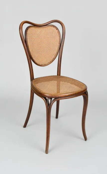 Framed Print : Side Chair, Austria, Designed c. 1851; Manufactured c. 1855. Creators: Michael Thonet, Gebrüder Thonet Framed Print : Side Chair, Austria, Designed c. 1851; Manufactured c. 1855. Creators: Michael Thonet, Gebrüder Thonet