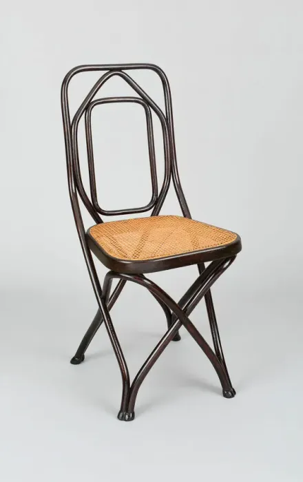 Framed Print : Side Chair, Austria, Designed c. 1885; Made c. 1900 / 15. Creators: August Thonet, Gebrüder Thonet Framed Print : Side Chair, Austria, Designed c. 1885; Made c. 1900 / 15. Creators: August Thonet, Gebrüder Thonet