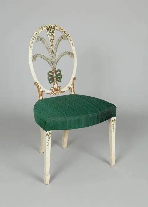 Framed Print : Side Chair, c. 1796. Creator: Unknown Framed Print : Side Chair, c. 1796. Creator: Unknown