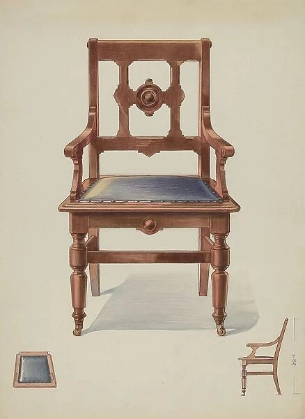 Chair, c. 1936. Creator: George Kirschner