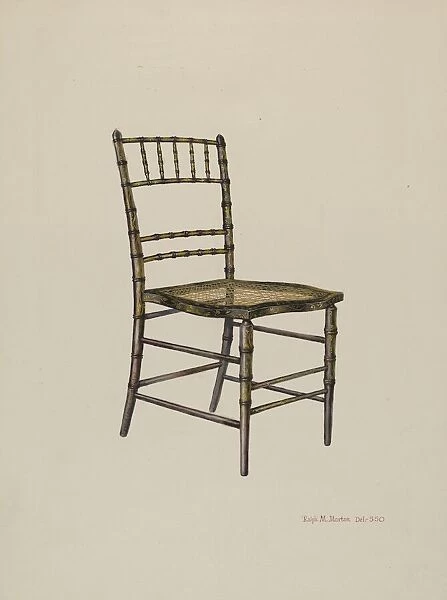 Chair, c. 1939. Creator: Ralph Morton