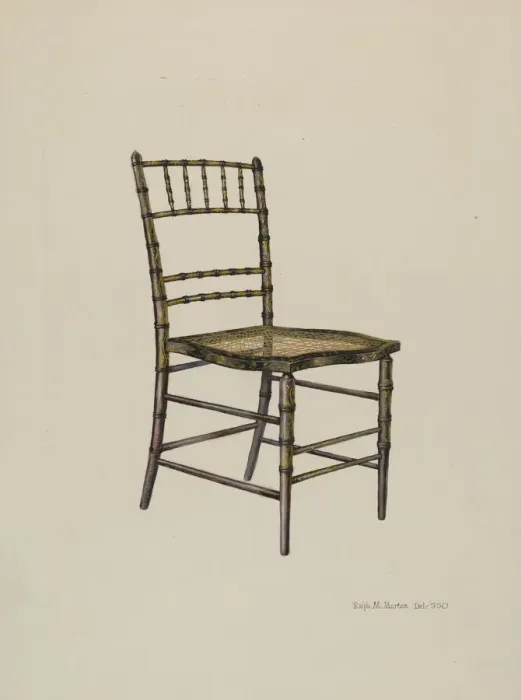 Framed Print : Chair, c. 1939. Creator: Ralph Morton Framed Print : Chair, c. 1939. Creator: Ralph Morton