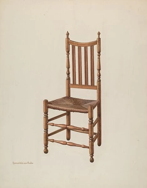 Side Chair, c. 1941. Creator: M. Rosenshield-von-Paulin