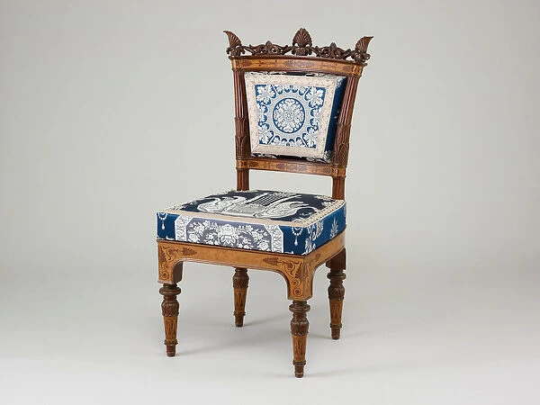 Side Chair, Italy, c. 1835. Creator: Filippo Pelagio, Palagi