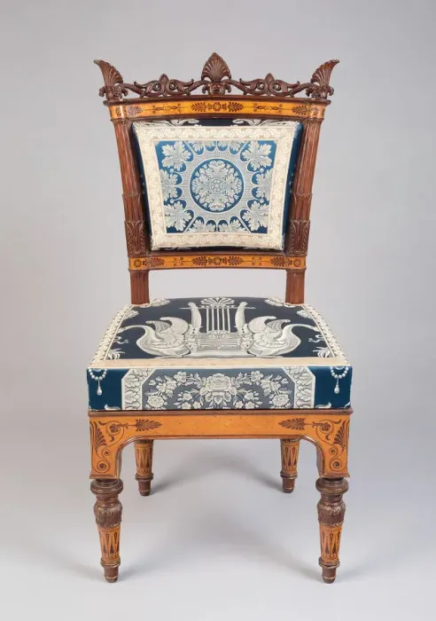 Framed Print : Side Chair, Italy, c. 1835. Creator: Filippo Pelagio, Palagi Framed Print : Side Chair, Italy, c. 1835. Creator: Filippo Pelagio, Palagi