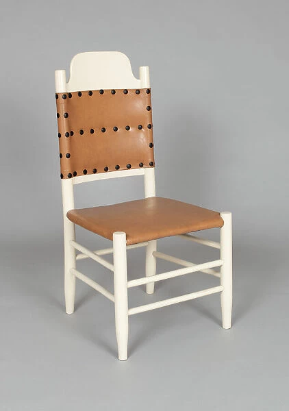 Side Chair (part of a set), c. 1885. Creators: Matthew Meier, Ernest Hagen
