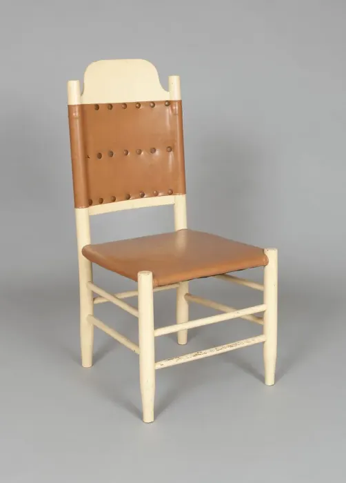 Framed Print : Side Chair (part of a set), c. 1885. Creators: Matthew Meier, Ernest Hagen Framed Print : Side Chair (part of a set), c. 1885. Creators: Matthew Meier, Ernest Hagen