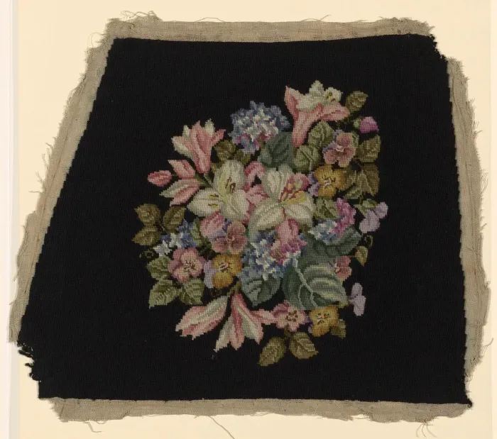 Framed Print : Chair Seat, England, c. 1880. Creator: Unknown Framed Print : Chair Seat, England, c. 1880. Creator: Unknown