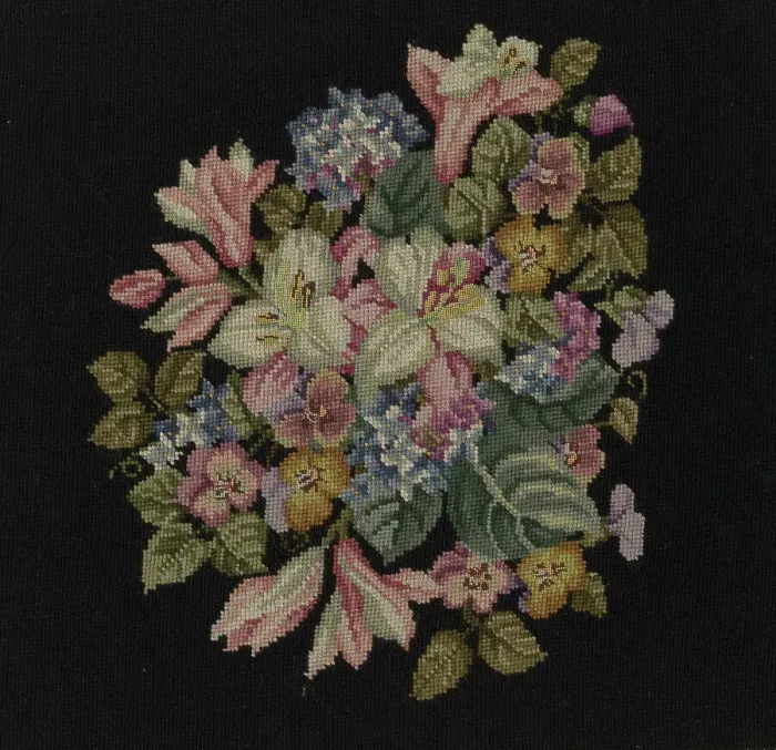 Framed Print : Chair Seat, England, c. 1880. Creator: Unknown Framed Print : Chair Seat, England, c. 1880. Creator: Unknown