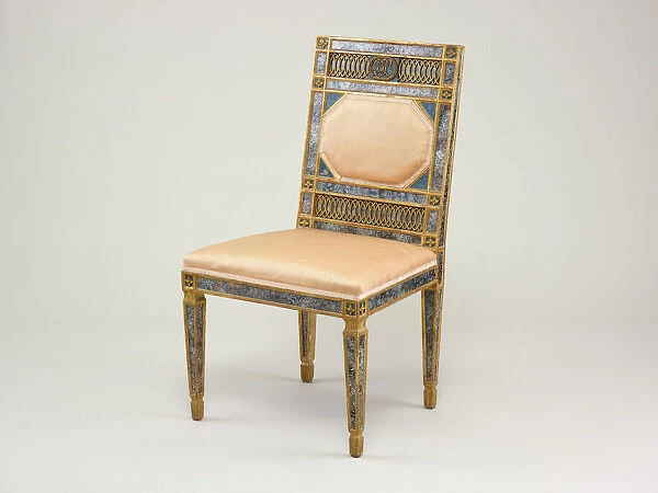 Side Chair, Sicilia, 1790  /  1800. Creator: Unknown