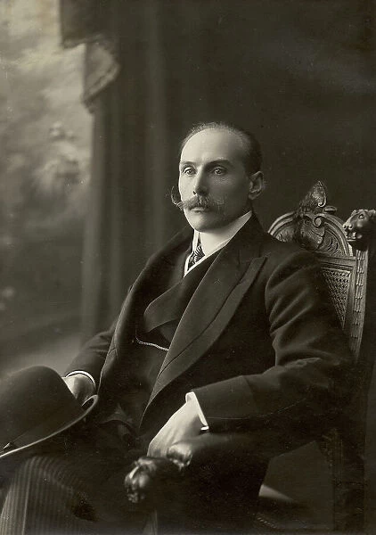 Chairman of the Administrative Committee B.F. Truveller, 1911. Creator: A. A. Antonov