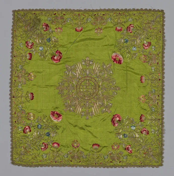 Framed Print : Chalice Cover, Spain, 1701 / 25. Creator: Unknown Framed Print : Chalice Cover, Spain, 1701 / 25. Creator: Unknown