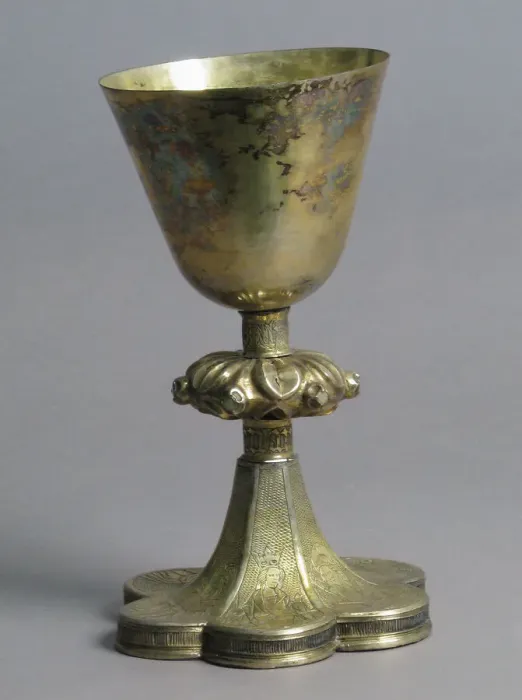 Framed Print : Chalice, German, 15th century. Creator: Unknown Framed Print : Chalice, German, 15th century. Creator: Unknown