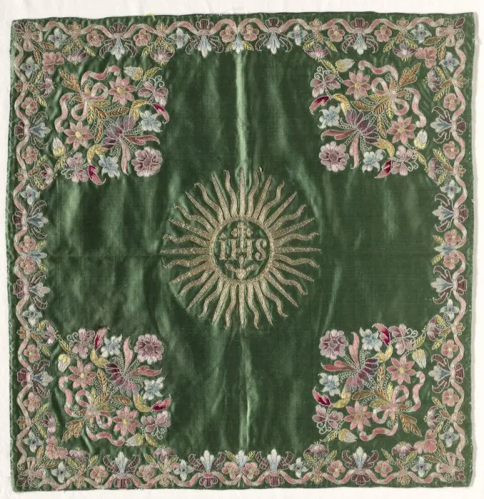 Framed Print : Chalice Veil, 1700s. Creator: Unknown Framed Print : Chalice Veil, 1700s. Creator: Unknown
