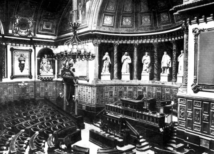 Framed Print : The Chamber of the French Senate, Paris, France, 1926 Framed Print : The Chamber of the French Senate, Paris, France, 1926