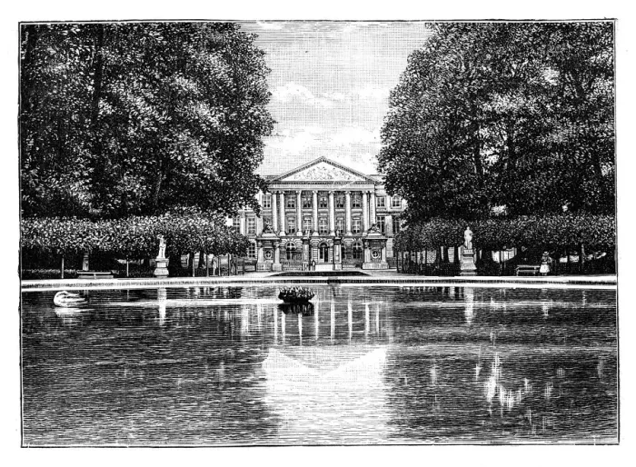 Framed Print : The Chamber of Representatives, Brussels, c1888 Framed Print : The Chamber of Representatives, Brussels, c1888