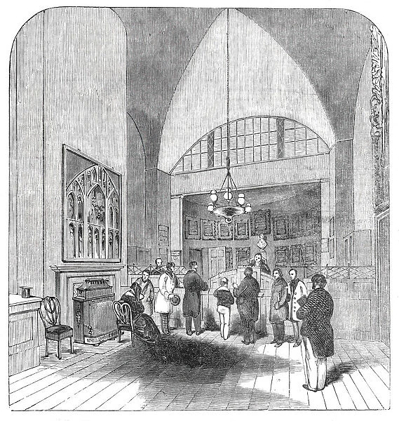 The Chamberlains Office, Guildhall, 1844. Creator: Unknown