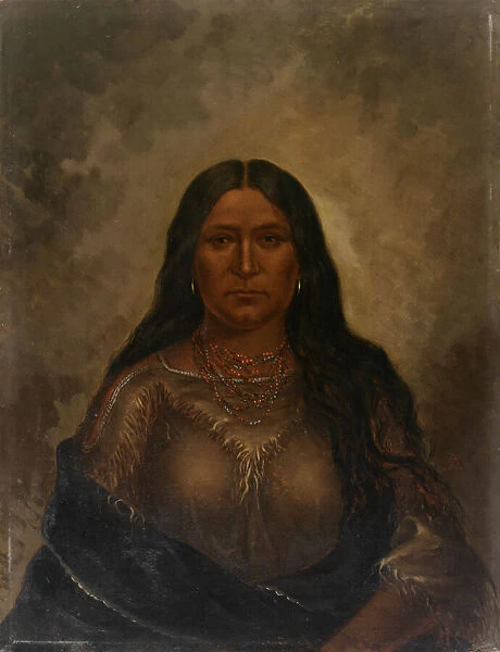 Chan-ku-wash-te-mine (Good Road Woman), ca. 1887. Creator: Antonio Zeno Shindler
