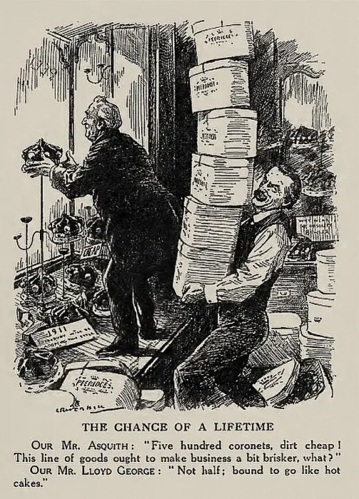 Framed Print : The Chance of a Lifetime (From Punch), 1911. Creator: Raven-Hill, Leonard (1867-1942) Framed Print : The Chance of a Lifetime (From Punch), 1911. Creator: Raven-Hill, Leonard (1867-1942)