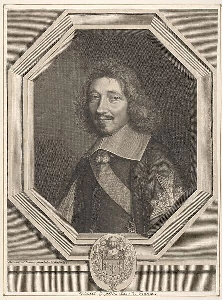 Chancelier Michel IV Le Tellier, 1658. Creator: Robert Nanteuil